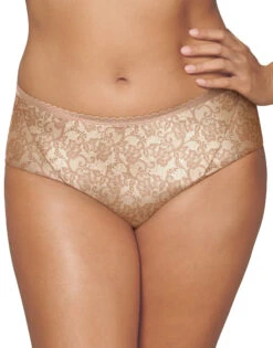 Playtex Incredibly Smooth Cheeky Hipster PSCHHL -Wacoal Shop Playtex PSCHHL Light beige Nude Print B