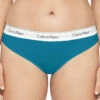 Calvin Klein Modern Cotton Full Figure Thong QF5117 -Wacoal Shop QF5117 100 B 1