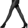 HUE Opaque Tight With Control Top 4690 -Wacoal Shop U4690 HUE Opaque Tights with Control Top black 1