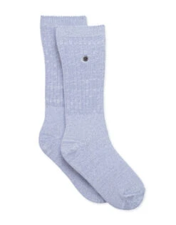 UGG Women Rib-Knit Slouchy Crew Sock 1014832 -Wacoal Shop UGG Women 1014832 Icelandic Blue FLAT 1
