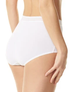 Warner's Breathe Freely Brief Panty With Lace RS4901P 9 Warner's Breathe Freely Brief Panty With Lace RS4901P -Wacoal Shop WA RS4901P TW BACK