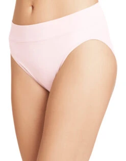 Warner's No Pinching No Problems High Cut Brief Panty 5138J -Wacoal Shop Warners 5138 Pale Pink LK B