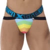 Xtremen Microfiber Pride Jockstrap 91083 -Wacoal Shop Xtremen 91083 Blue 1